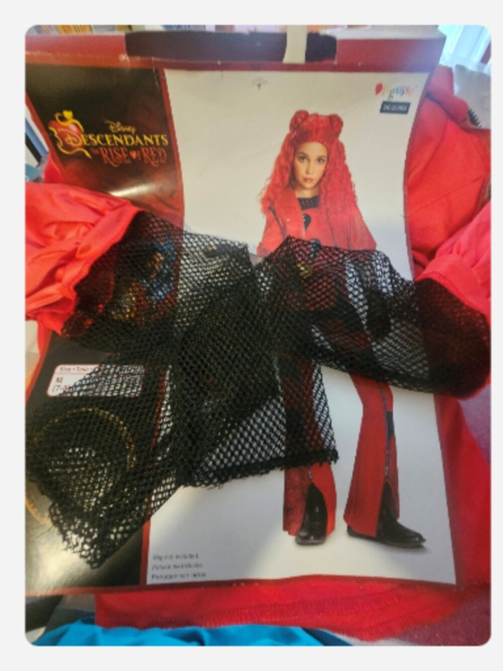 Disney Descendants: Rise of Red Costume – Child Size 7/8 M